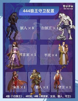 狼人杀怎么升到30级