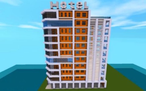 迷你世界怎么做宾馆