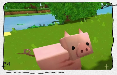 迷你世界用什么引猪