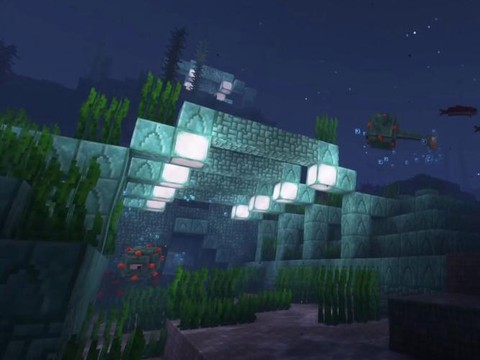 我的世界海底遗迹怎么找